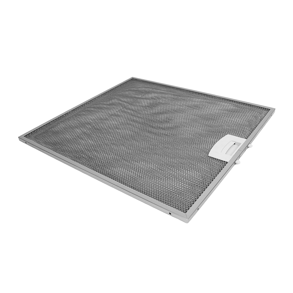 Filtre à graisse en métal 378x342mm d'origine Bosch pour DKF985F... / DWB096750...