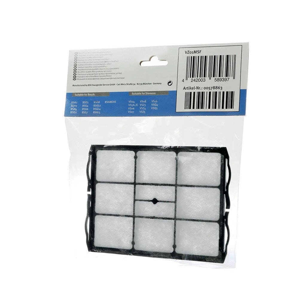 Microfiltre d’origine Siemens protection moteur VZ01MSF