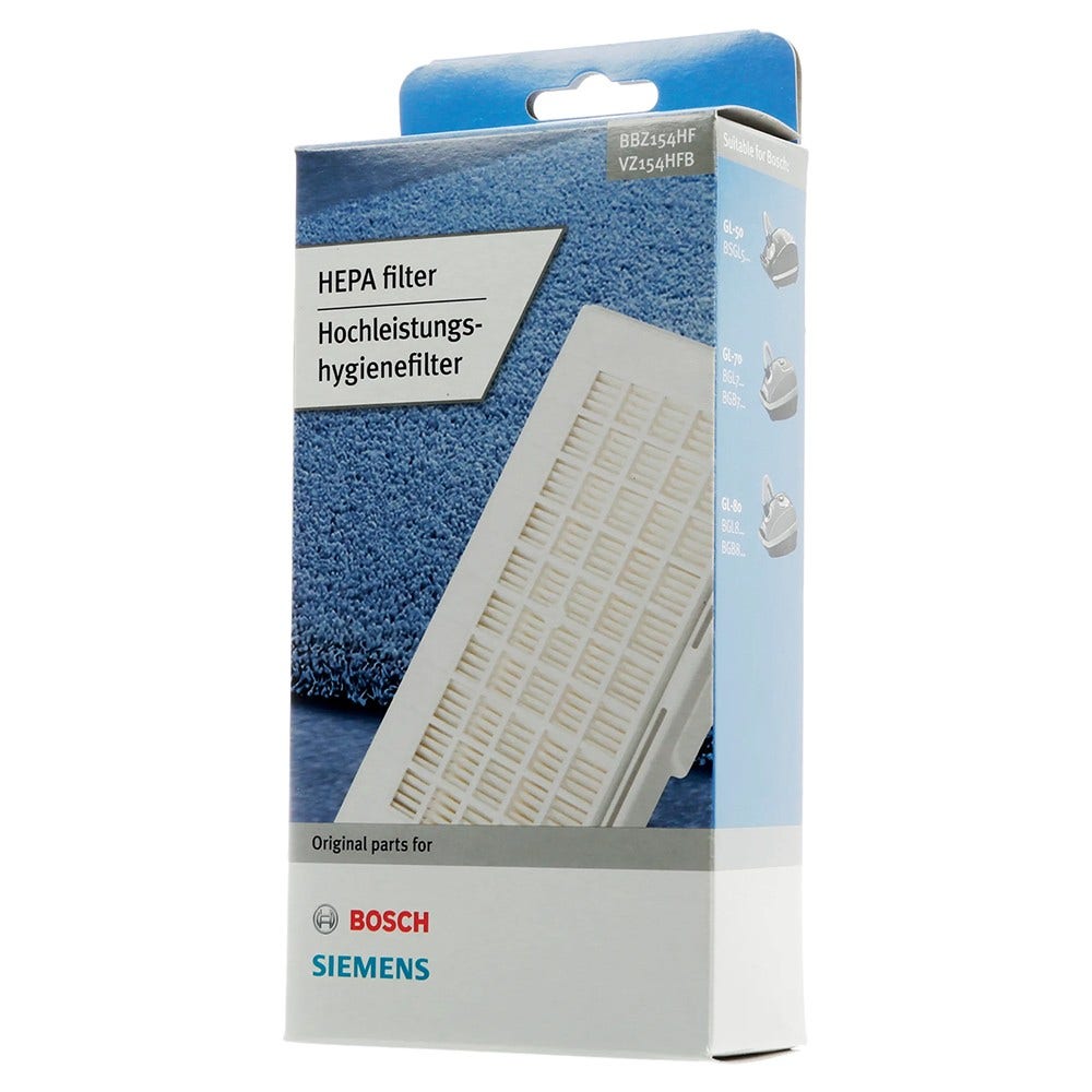 Siemens d'origine Filtre HEPA BBZ154HF pour aspirateur