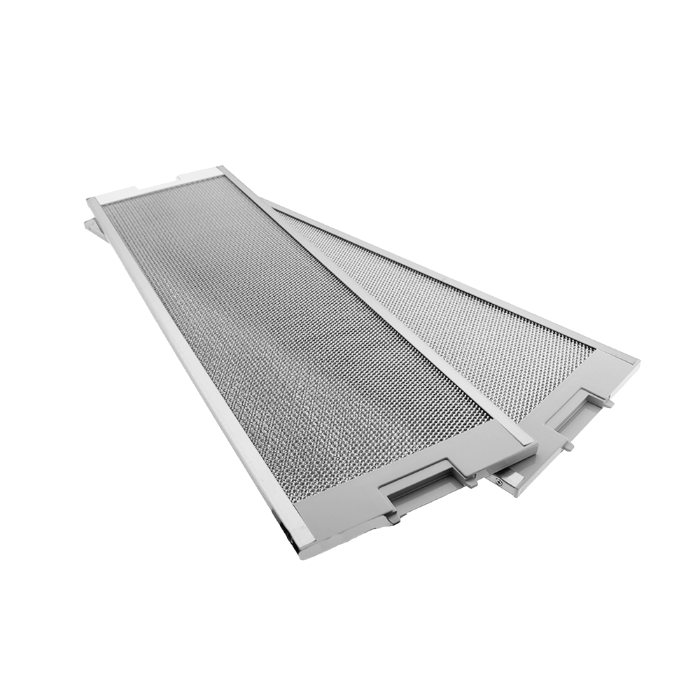 Filtre à graisse en métal (2pcs) 525x160mm d'origine Apelson pour AIR 201 / AIR 202