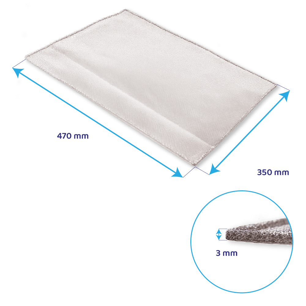 Pack Cooke & Lewis VHB60/VHW60 – 4x filtre à charbon et 1x filtre métallique