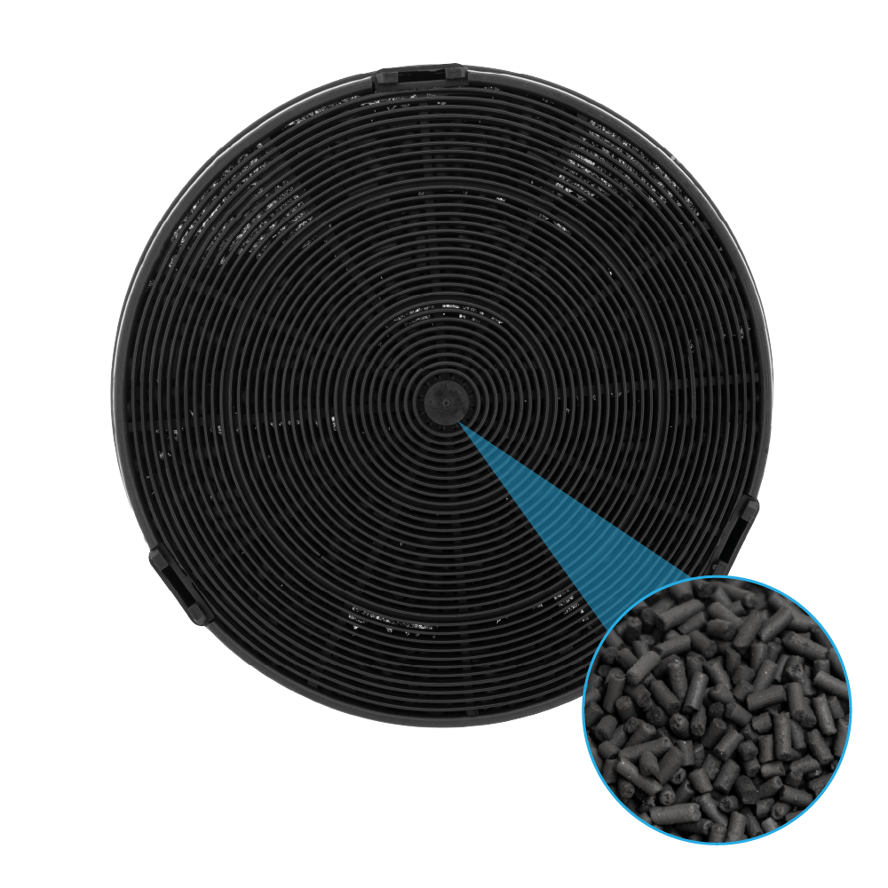 Filtre à charbon (2pcs) d'origine Electrolux MCEF02 / 9029800464
