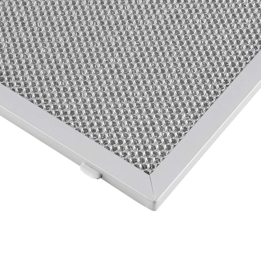 Filtre à graisse en métal 185x319mm compatible avec Klarstein 10032228 (2pcs)