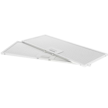 Filtre à graisse en métal (2pcs) 159x397mm d'origine Bosch pour DHL885C... / DHL895C...