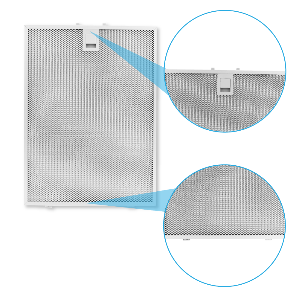 Pack Bosch DWB97CM50 – 1x filtre à charbon et 2x filtre métallique