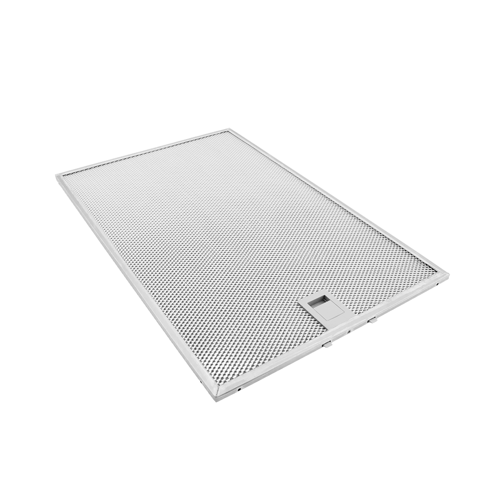 Filtre à graisse en métal 397x367mm d'origine Bosch DWB97DN30/01 / DWB63BC60/01