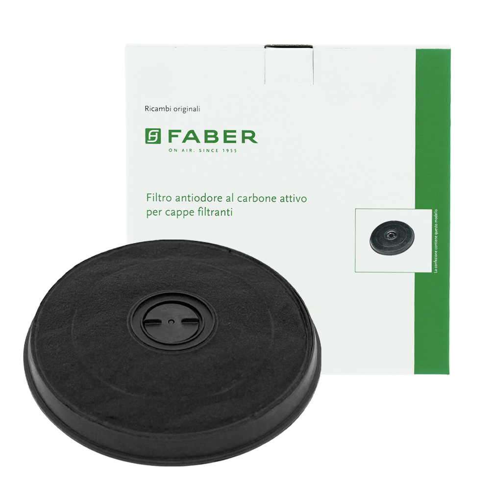Filtre à charbon d’origine Faber F1 / D233 / H20 / 112.0157.238