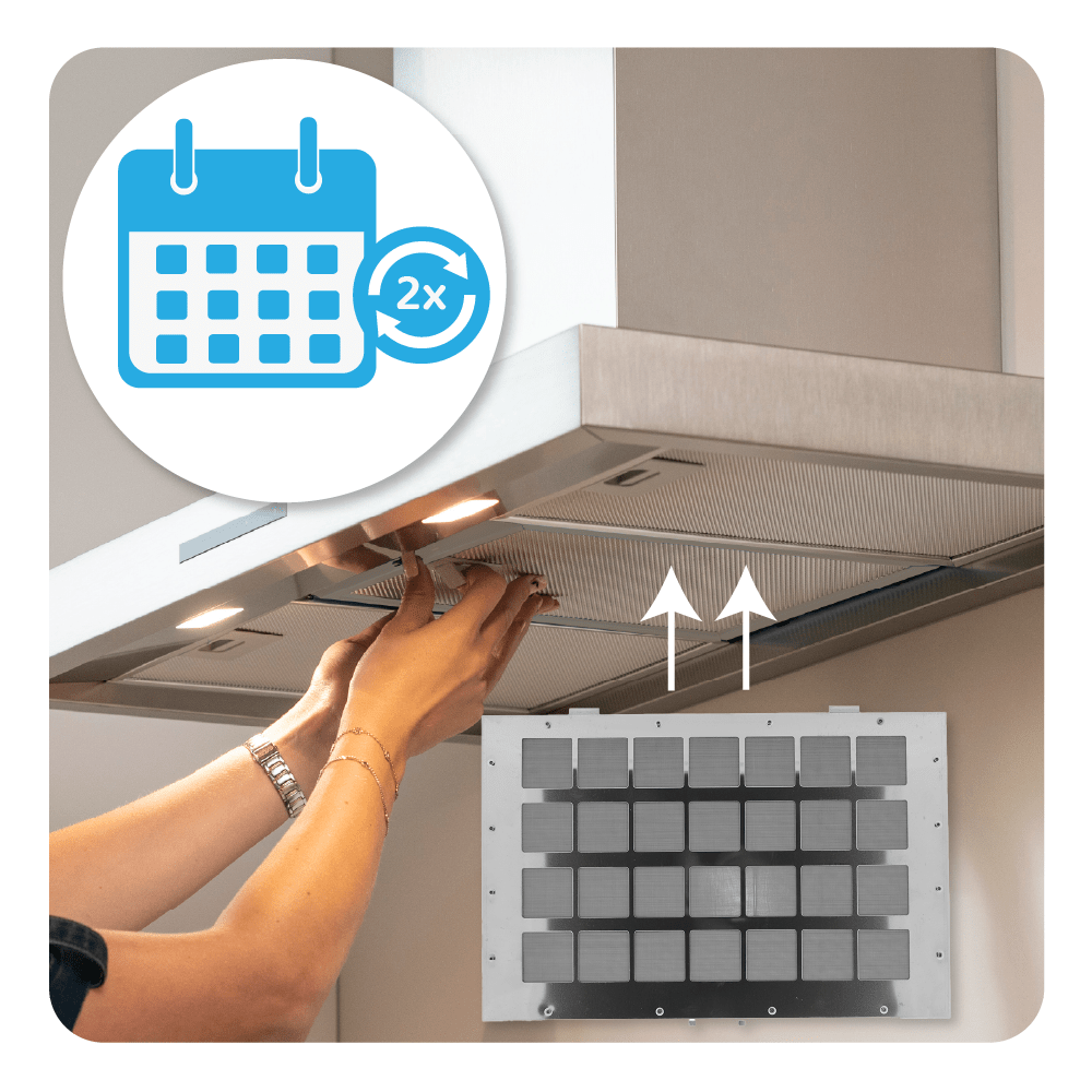 Filtre régénérable anti-odeur d'origine Gaggenau 17000730 / AA270112