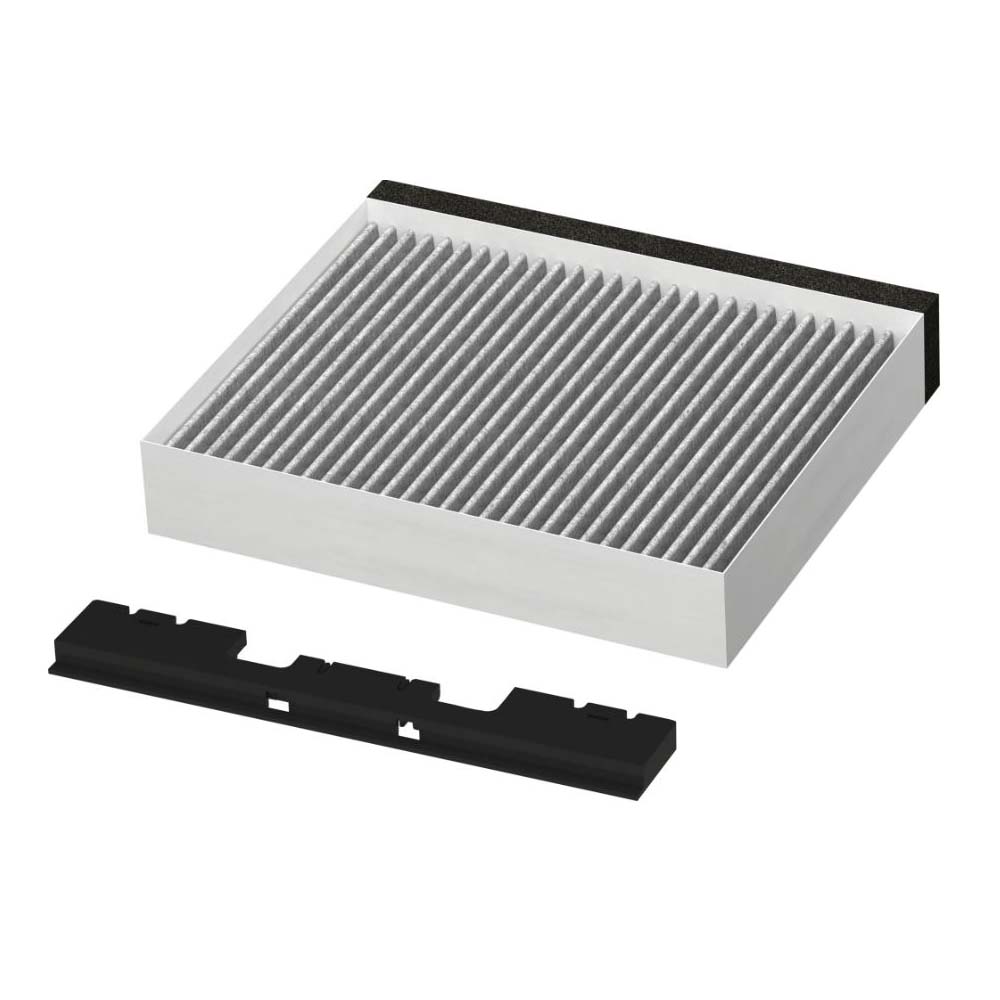 Filtre à charbon d'origine Blaupunkt CleanAir 17006595 pour une largeur de conduit de 260 mm