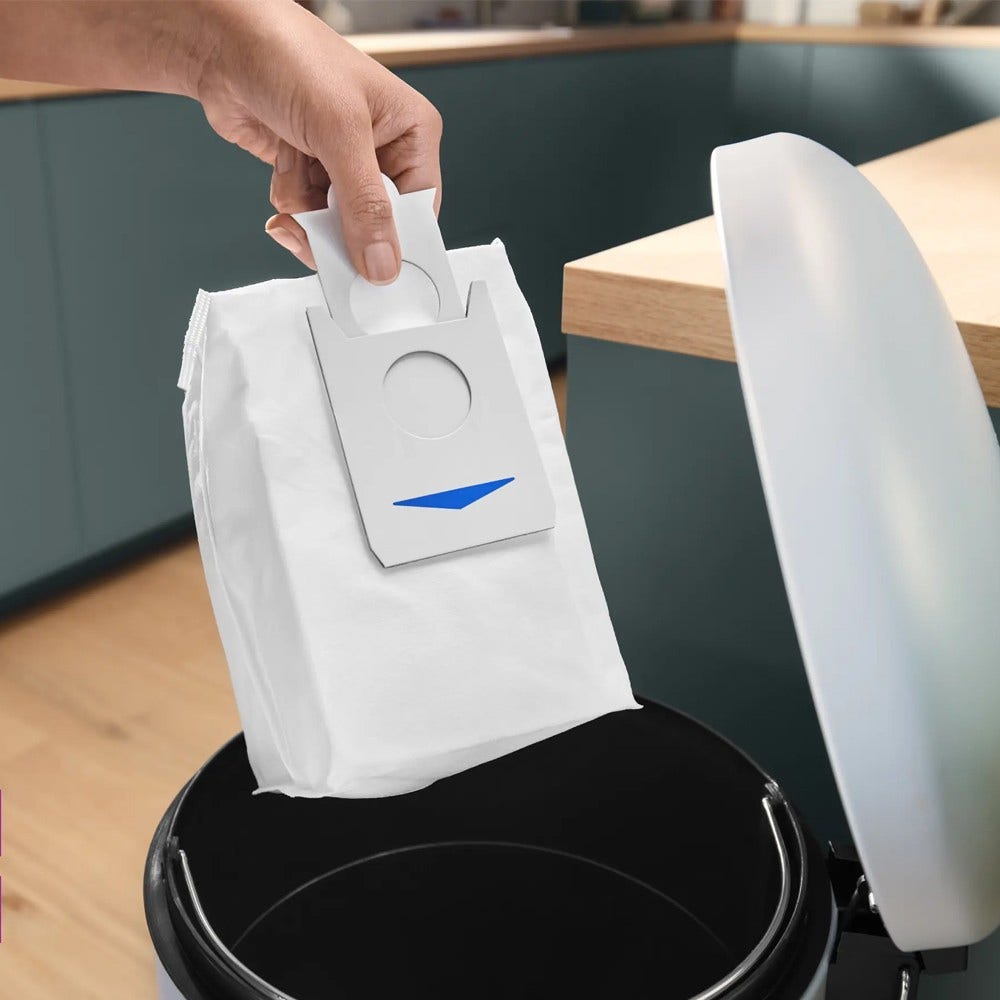 Sacs à poussière antibactériens Bosch compatibles avec l’aspirateur robot Spotless (3 pcs)