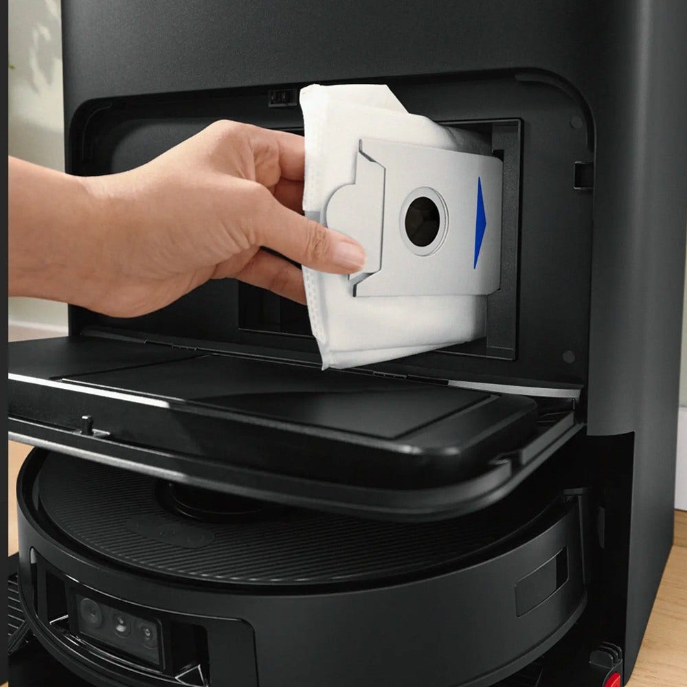 Sacs à poussière antibactériens Bosch compatibles avec l’aspirateur robot Spotless (3 pcs)