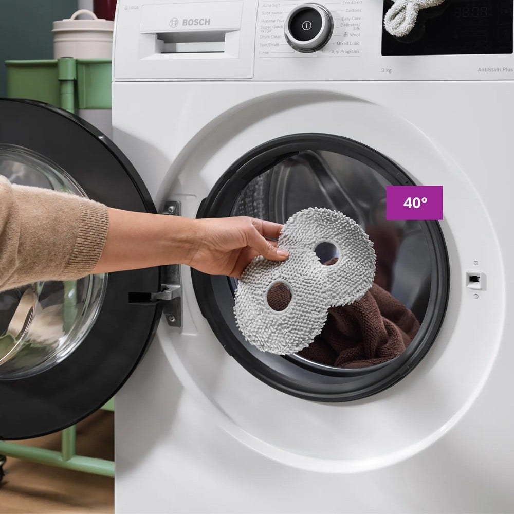 Lingettes de lavage Bosch pour Aspirateur Spotless (4 pcs)