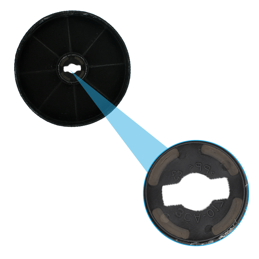 Filtre à charbon (2pcs) d'origine Cobal pour GRP60S / HOTT0029 / HOTT0028