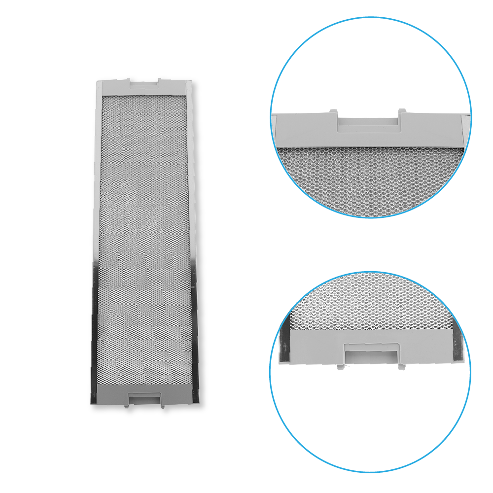Filtre à graisse en métal 572x177mm d'origine Balay pour 3BT779X/01