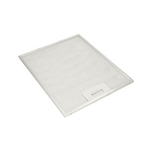 Filtre à graisse en métal 320x258mm d'origine Bauknecht 480122102169