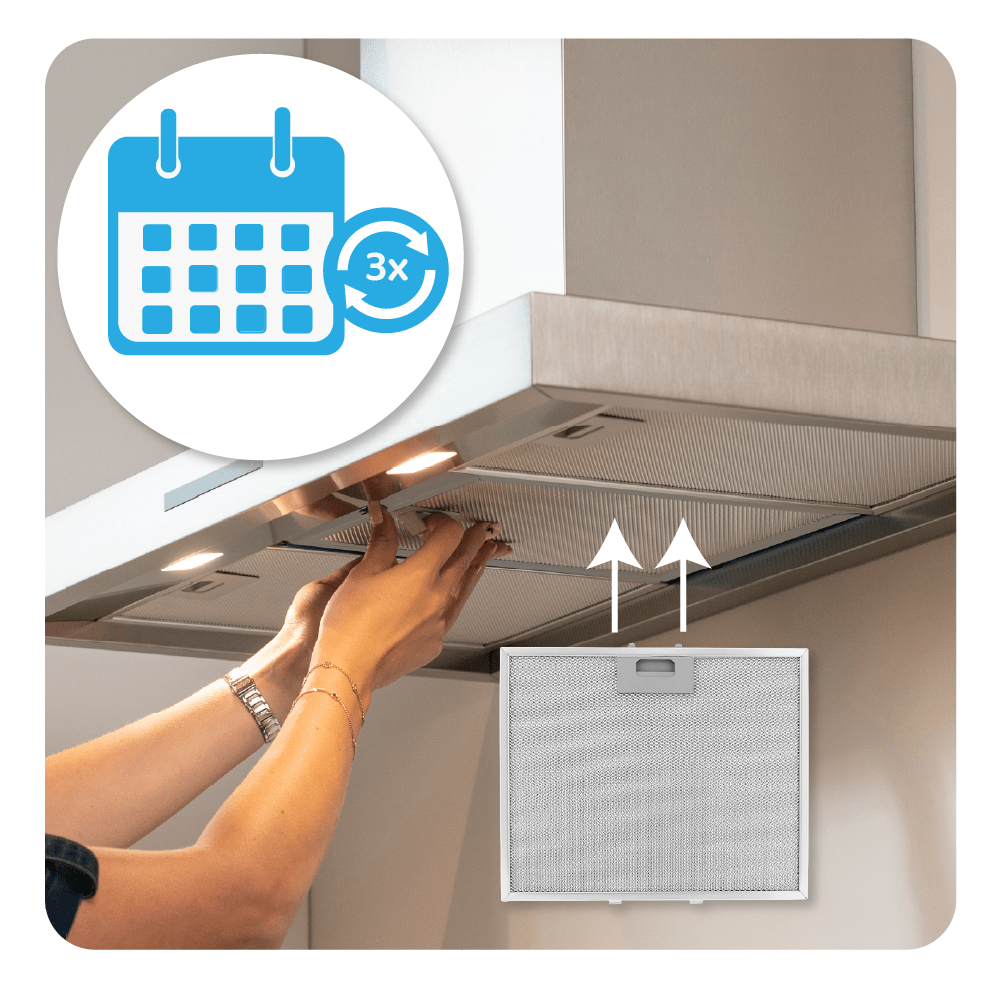 Filtre métallique Hotpoint-Ariston 340x278mm 481248028047