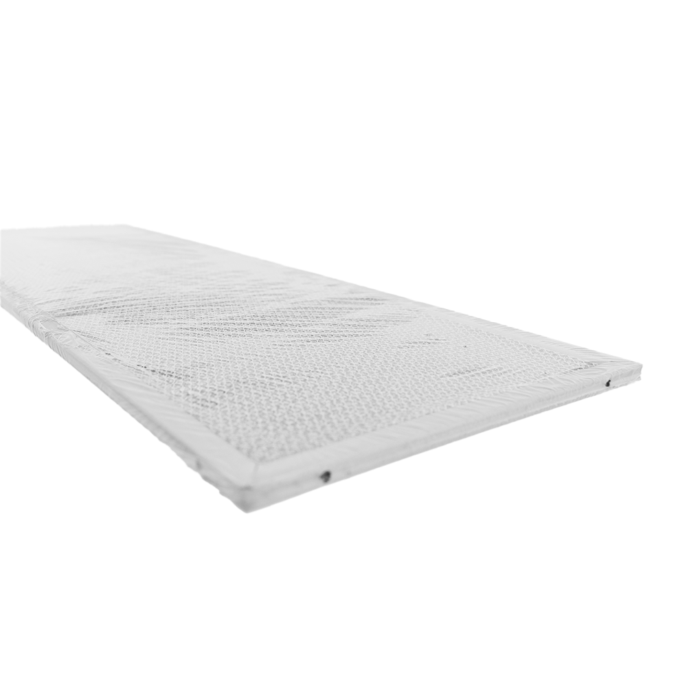 Filtre à graisse en métal 466x155mm d'origine Whirlpool pour DNHI3460... / DNV3360...