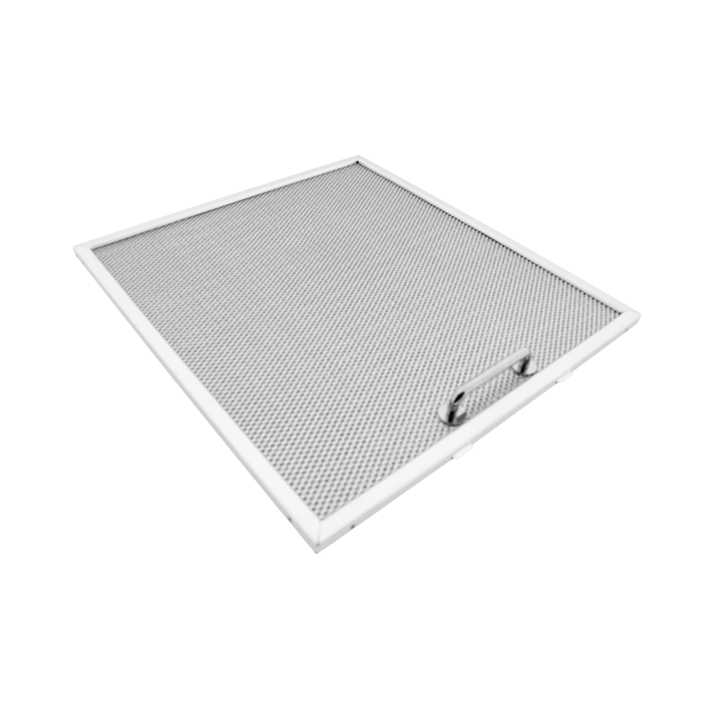 Filtre à graisse en metal 300x275mm d'origine Bauknecht 481948048173