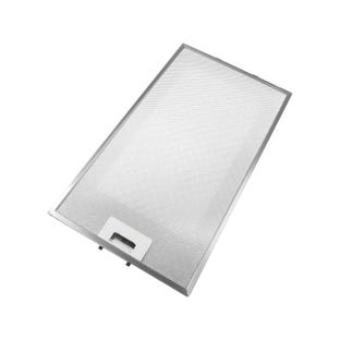 Filtre à graisse en métal 464x266mm d'origine Bauknecht 482000008331
