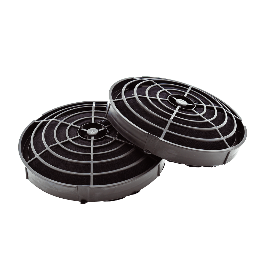 Filtre à charbon (2pcs) longue durée compatible avec Ikea NYTTIG FIL 440 / 704.019.52