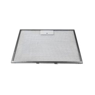Filtre à graisse en métal 358x270mm d'origine Bauknecht 482000092088