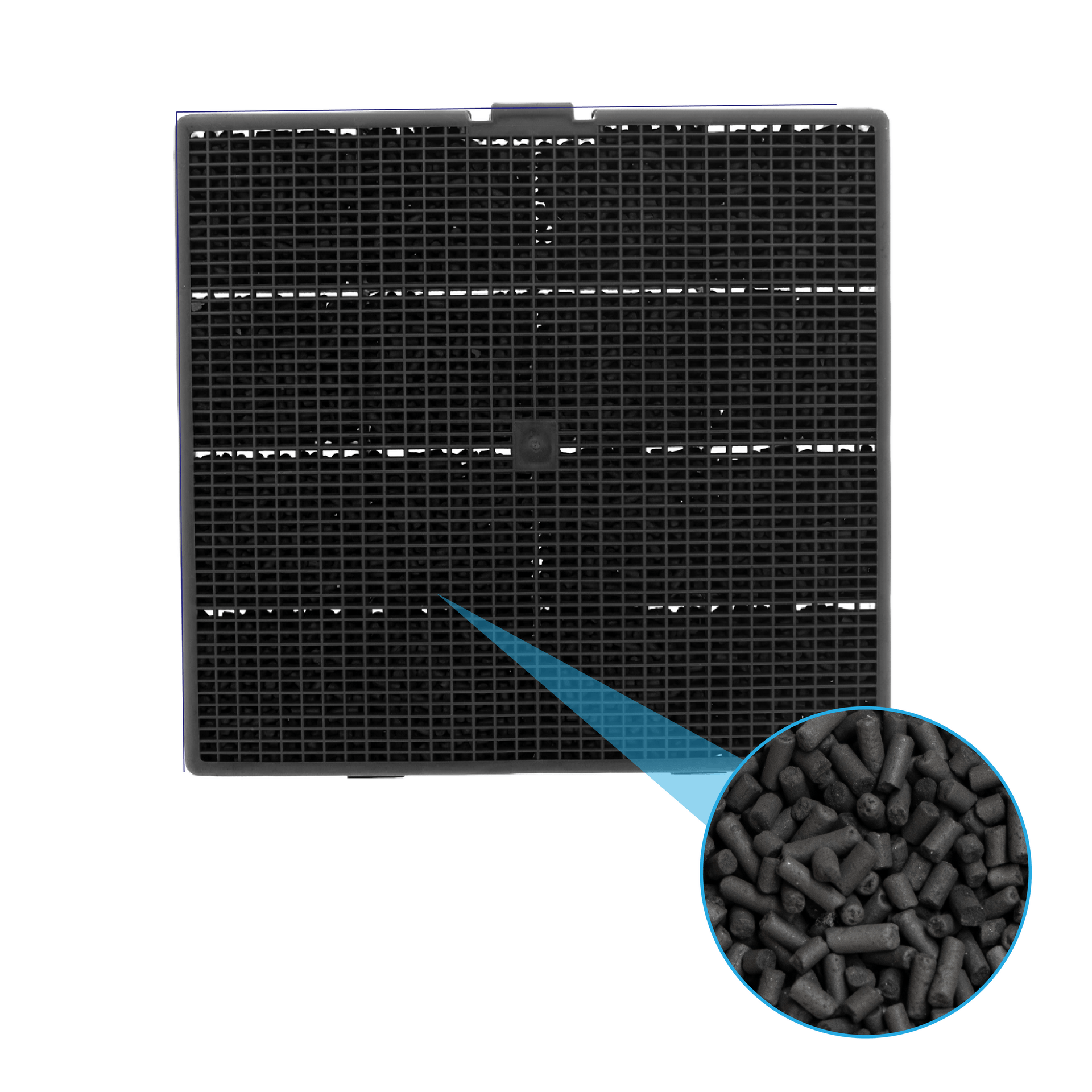 Filtre à charbon d'origine Indesit CHF007 / D241