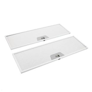 Filtre à graisse en métal (2pcs) 137x410mm d'origine Juno 50286534008