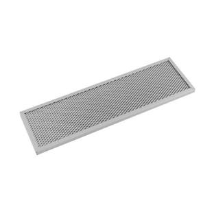 Filtre à graisse en métal 405x120mm d'origine Novy 7900020 / 563-8042