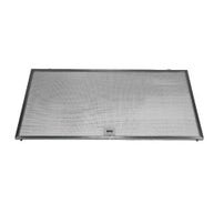 Filtre à graisse en métal 557x304mm d'origine Brandt pour AD770...