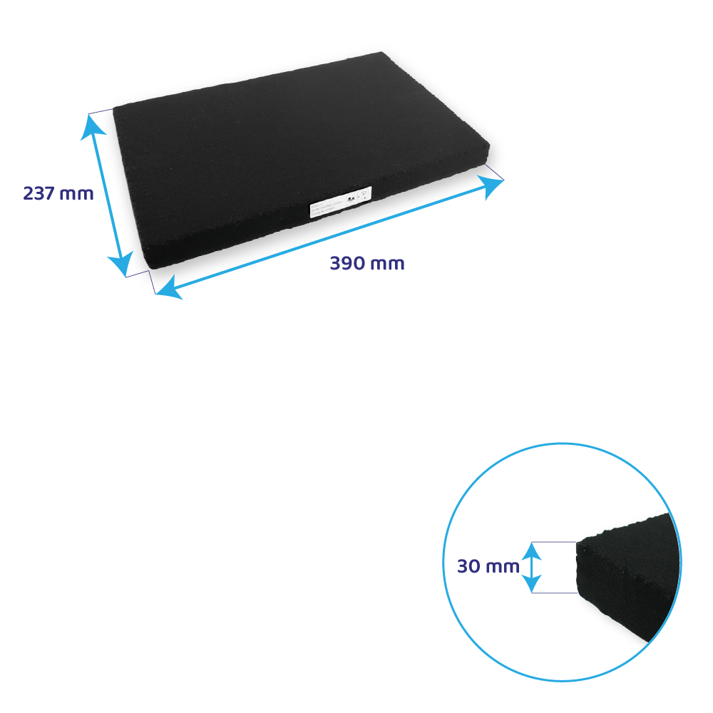 Filtre à charbon d'origine Novy Monoblock 7300055 / 563-80057 
