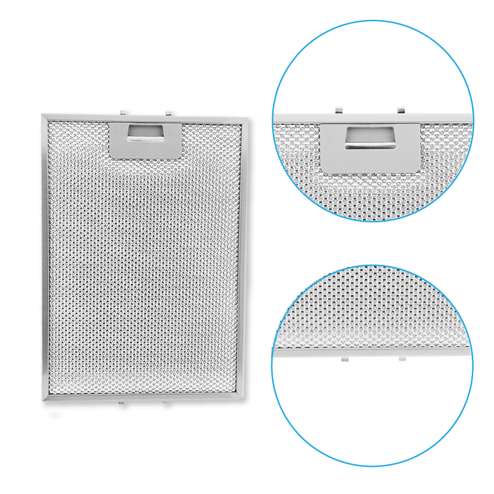 Filtre à graisse en métal 333x238mm d'origine Fagor 87X6378