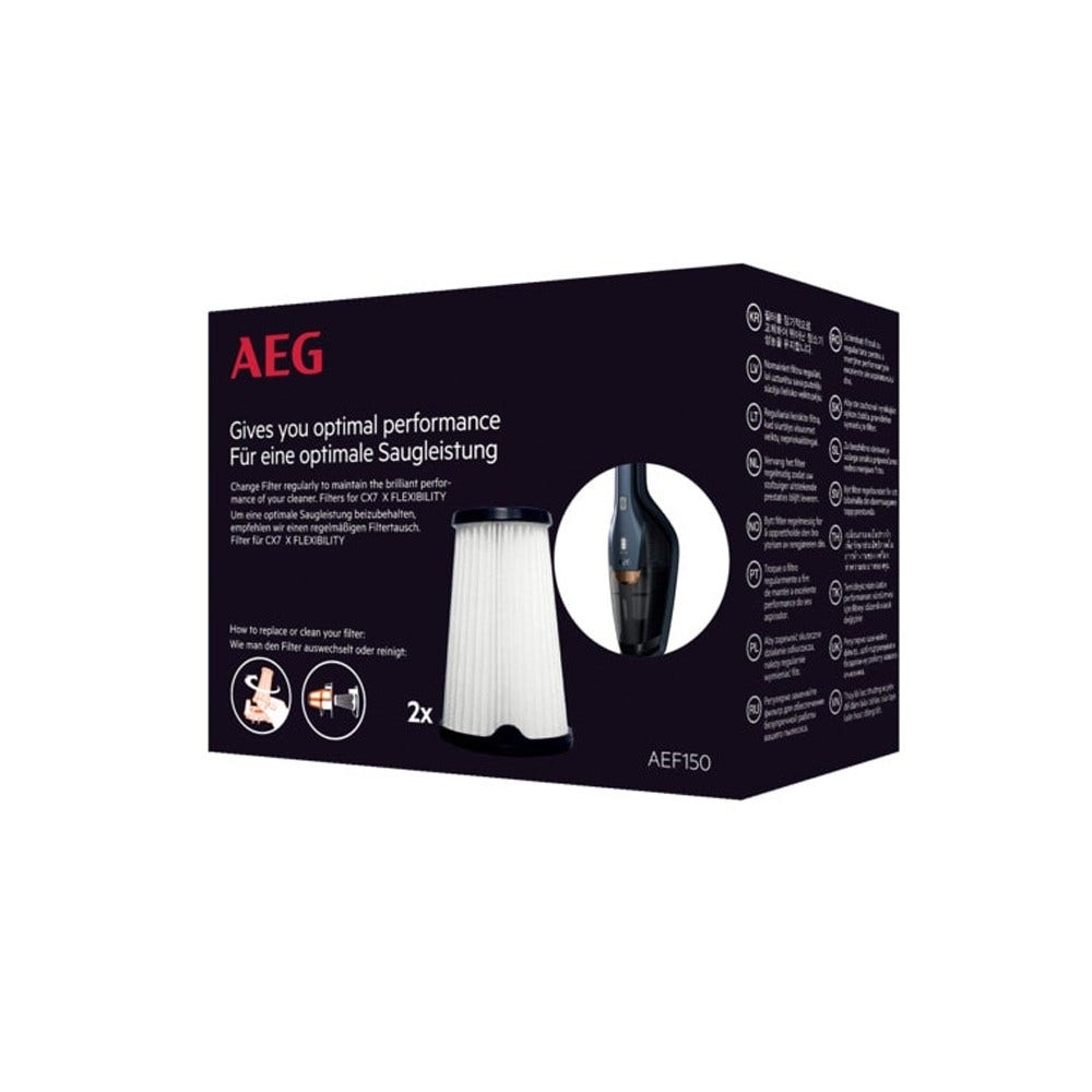 Filtre d'origine AEG (2pcs.) pour aspirateur AEF150 / CX7 / QX8-1