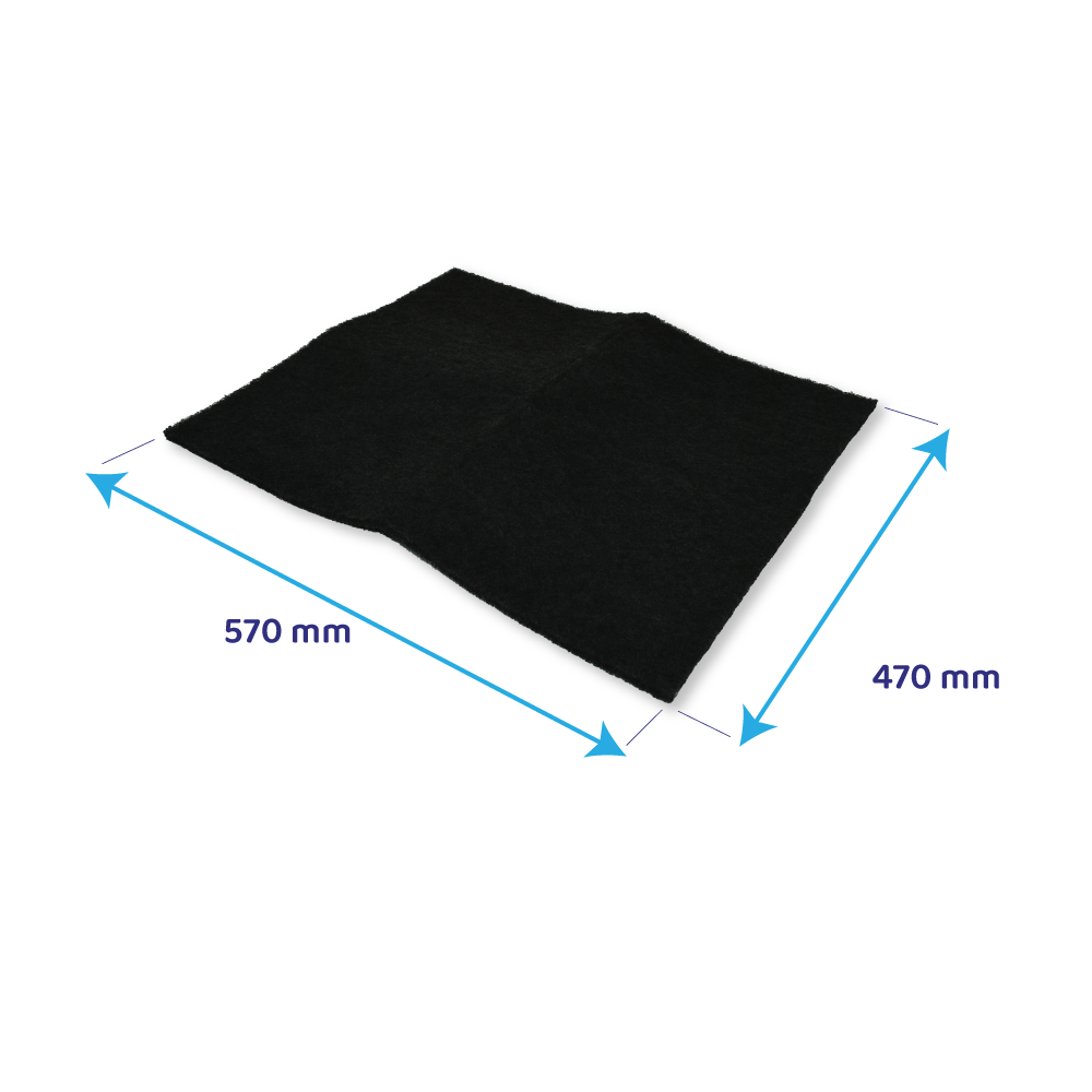Filtre à graisse 570x470 mm compatible avec Electrolux CA652IS / EFP 663 S