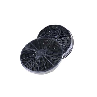 Filtre à charbon (2pcs) d'origine Beko KF9179183012 / ACK00108