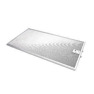 Filtre à graisse en métal 267x500mm d'origine Airforce AFGF142 / AFCGF142