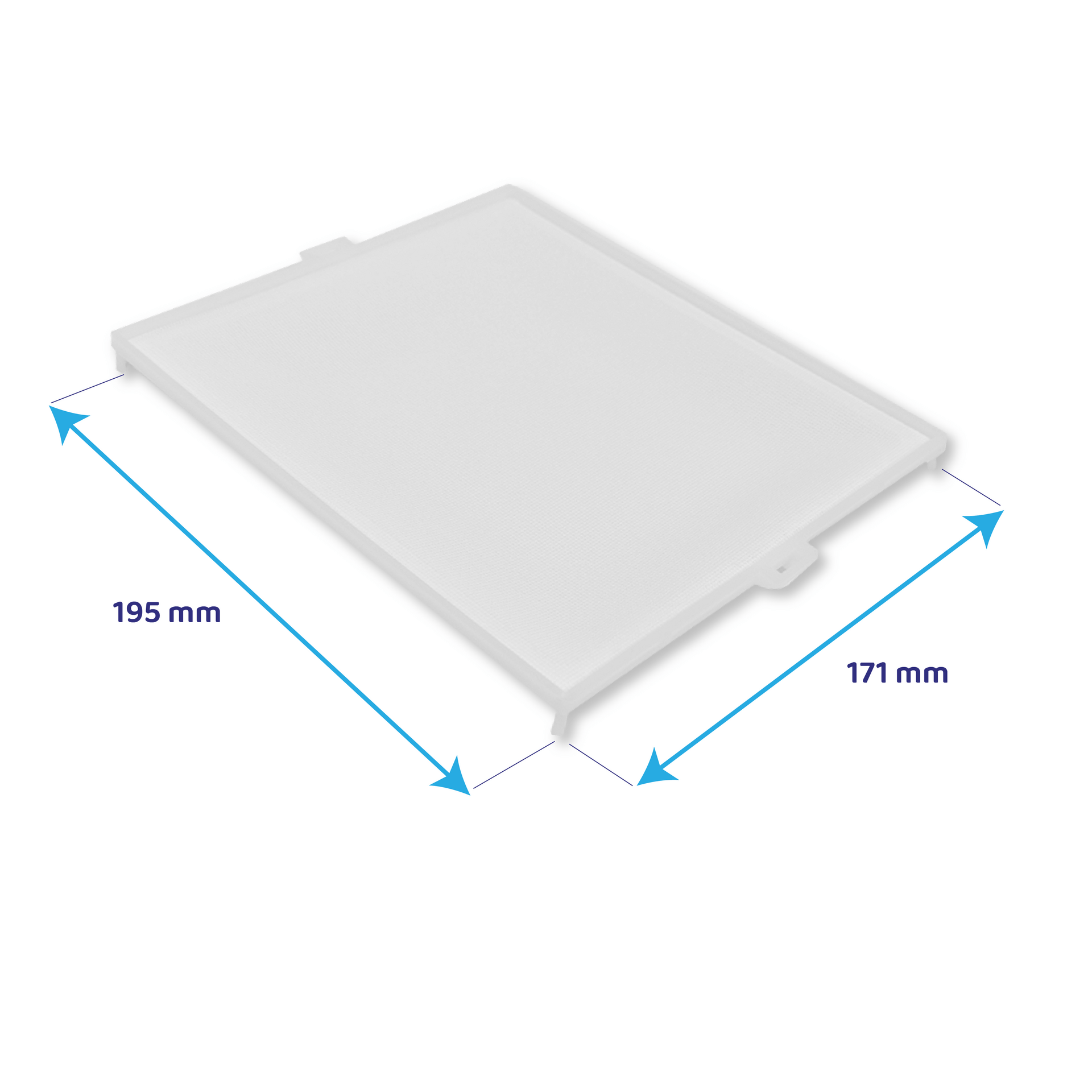 Filtre de rechange pour ventilateur compatible avec Helios ELF‑ELS 08190 (2 pcs)