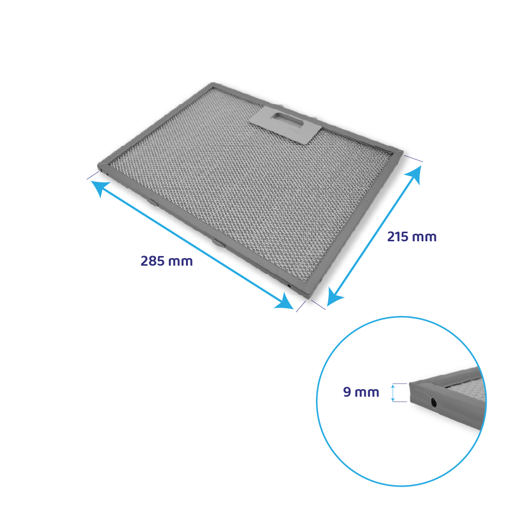 Pack Airforce INSIDE 90 / INSIDE 120 – 1x filtre à charbon et 1x filtre métallique