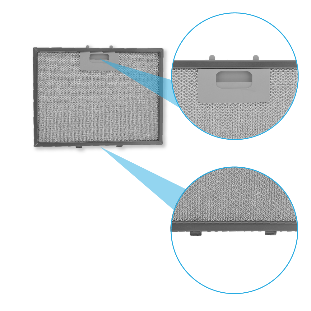 Pack Airforce INSIDE 90 / INSIDE 120 – 1x filtre à charbon et 1x filtre métallique
