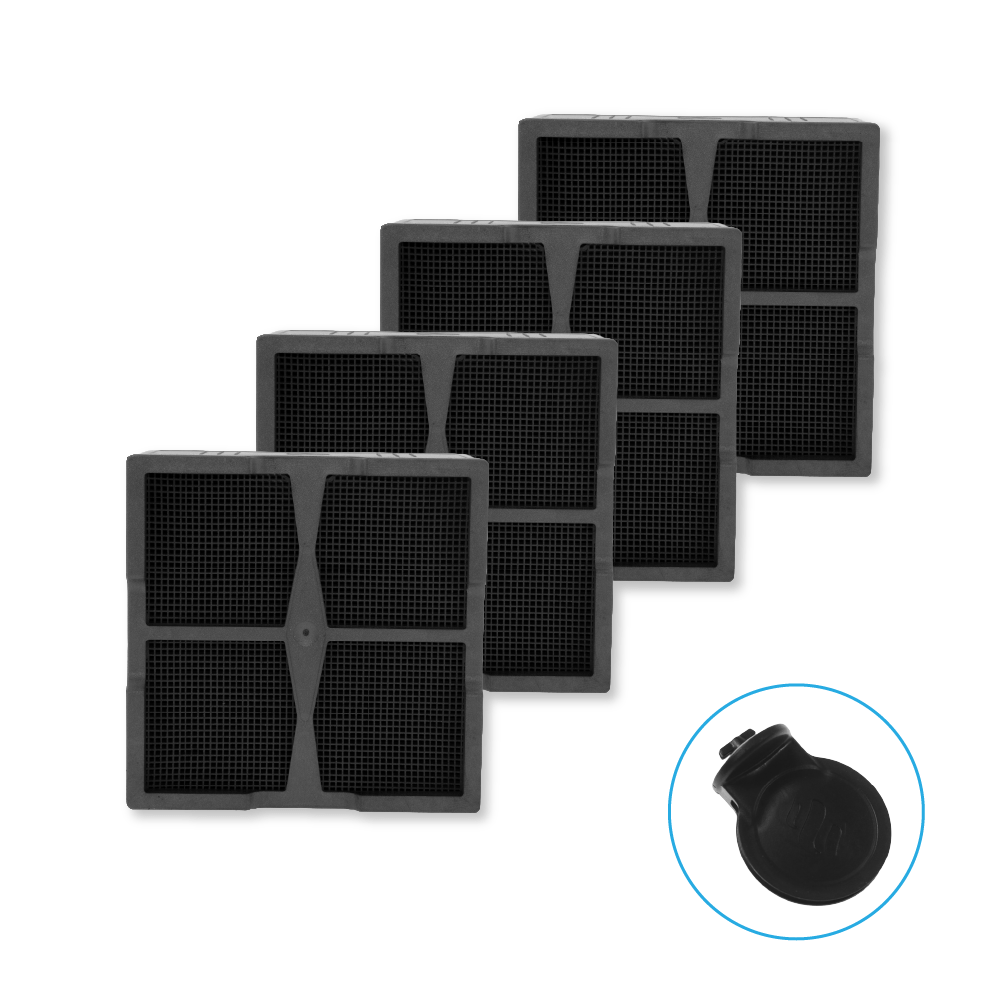 Filtre céramique compatible avec Elica NikolaTesla KIT0120952 (4 pcs.)