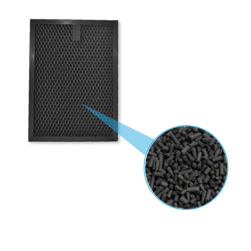 Filtre à charbon régénérable compatible avec Electrolux 140237131010