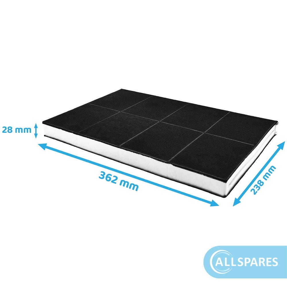 Filtre à charbon Constructa 460008 / 00460008 par AllSpares