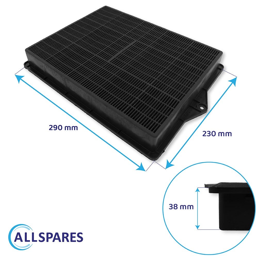 Filtre à charbon Scholtes Type 160 / DKF41 par AllSpares