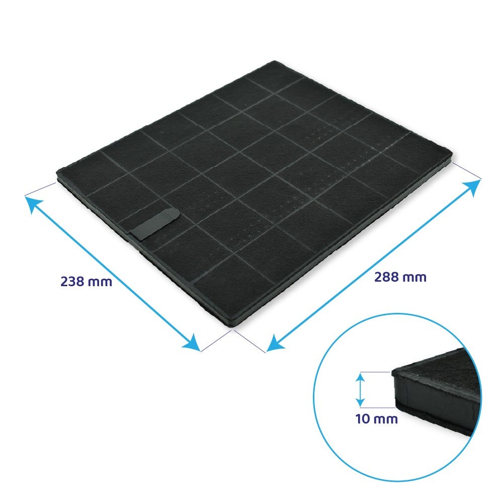 Filtre à charbon compatible avec Foster 9700400