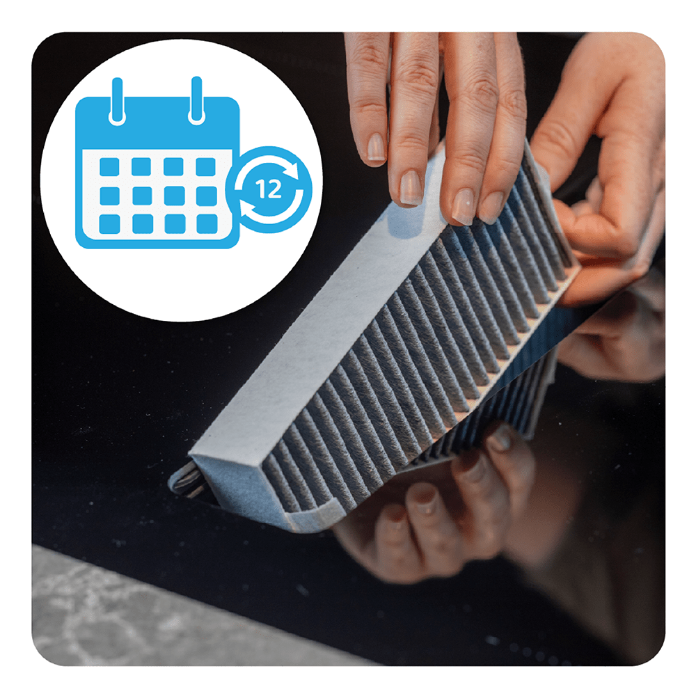 Filtre à charbon CleanAir Plus (4pcs) compatible avec Constructa CV430235 / CV431235