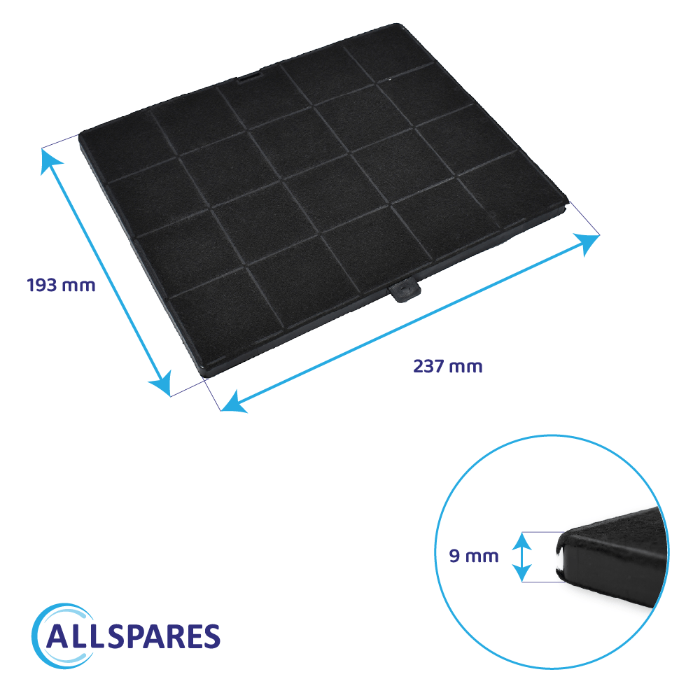 Filtre à charbon Airlux CR400 par AllSpares