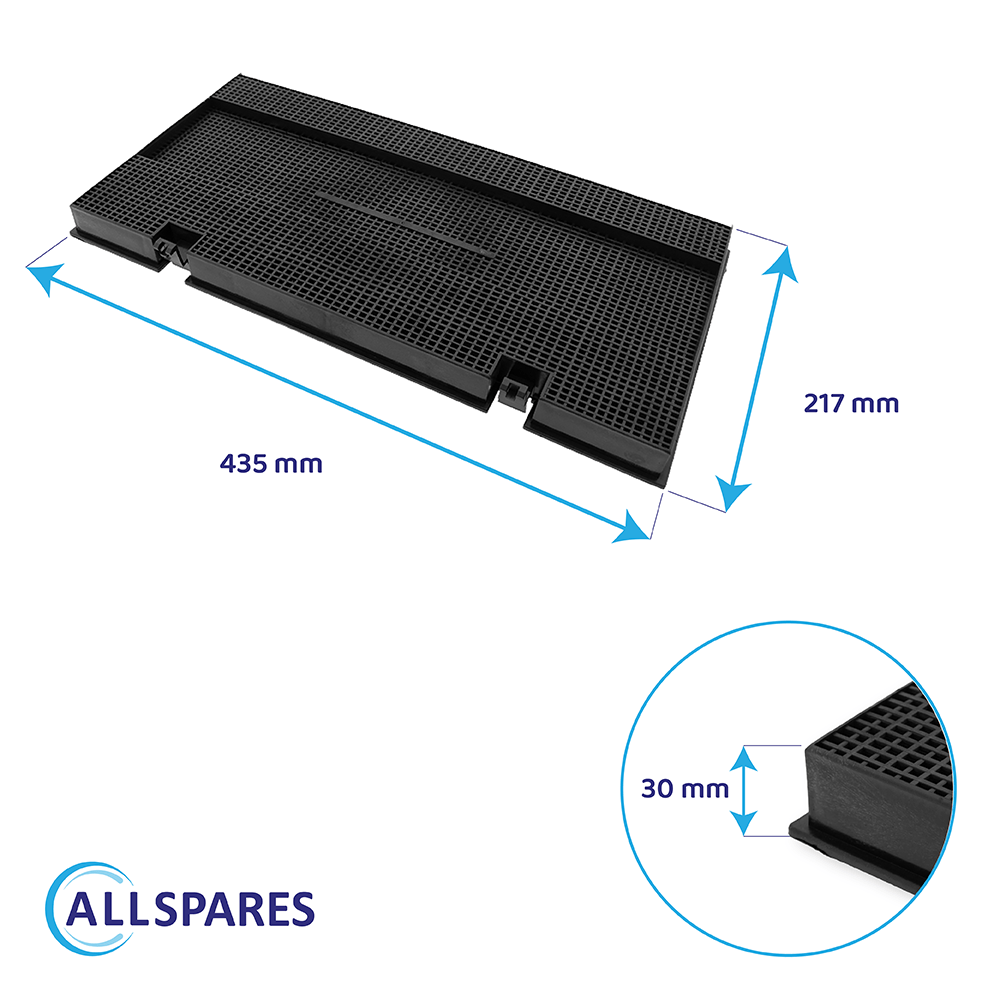 Filtre à charbon compatible avec Ikea Type 150 / CHF150/1