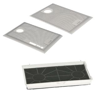 Pack Bosch DHL555B… - 1x filtre à charbon et 2x filtres métalliques