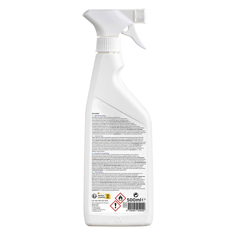 Nettoyant pour acier inoxydable AllSpares 500ml