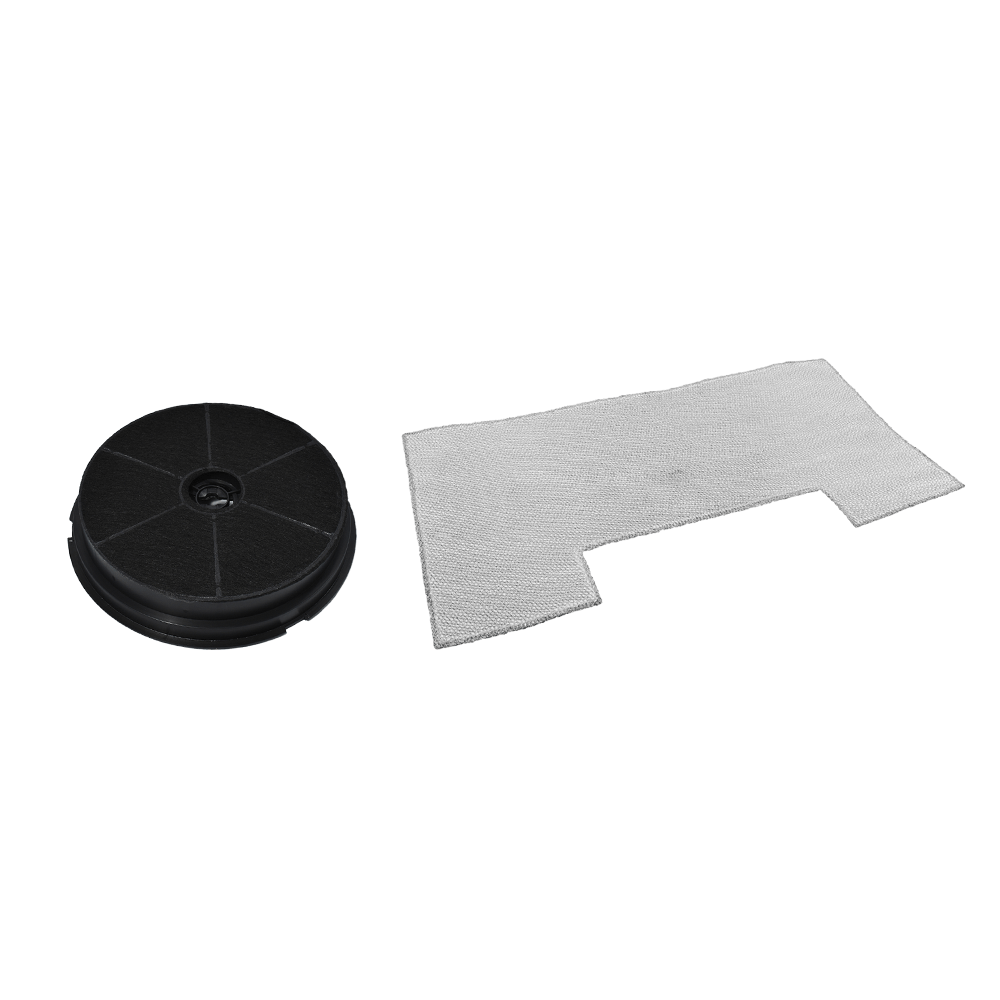 Filtre à charbon + filtre métallique compatible avec Elica Estraibile