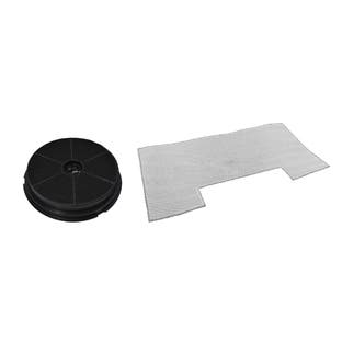 Filtre à charbon + filtre métallique compatible avec Elica Estraibile